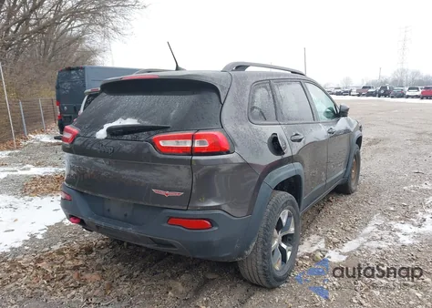 2017 Jeep Cherokee Trailhawk 4X4 из США, поврежденный, VIN 1C4PJMBB6HW510086